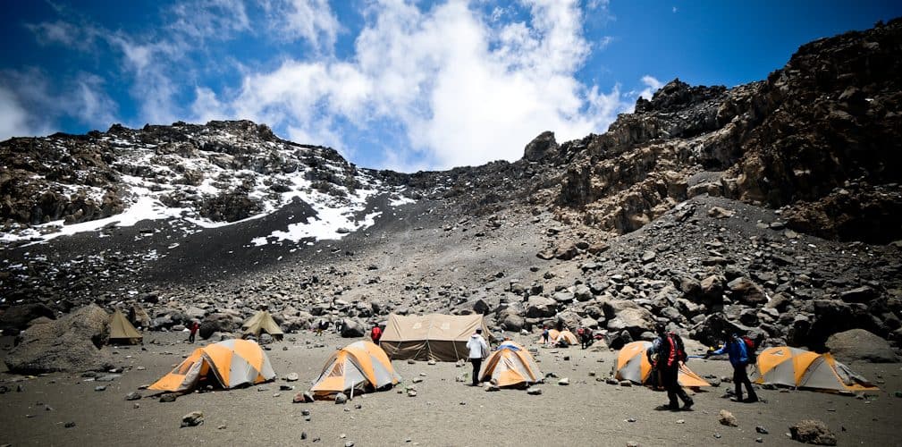Should We Sleep at Crater Camp?