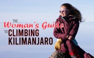 woman kilimanjaro
