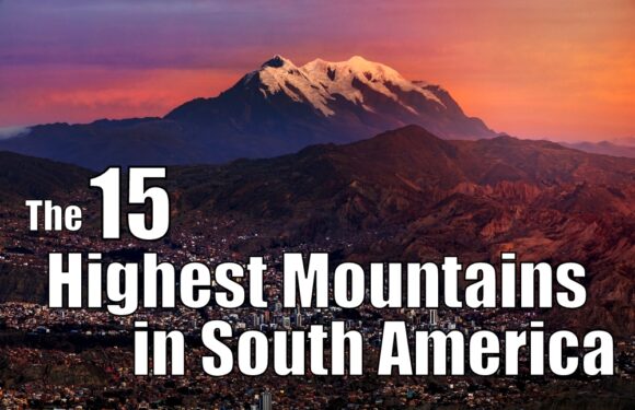 The 15 Highest Mountains in South America