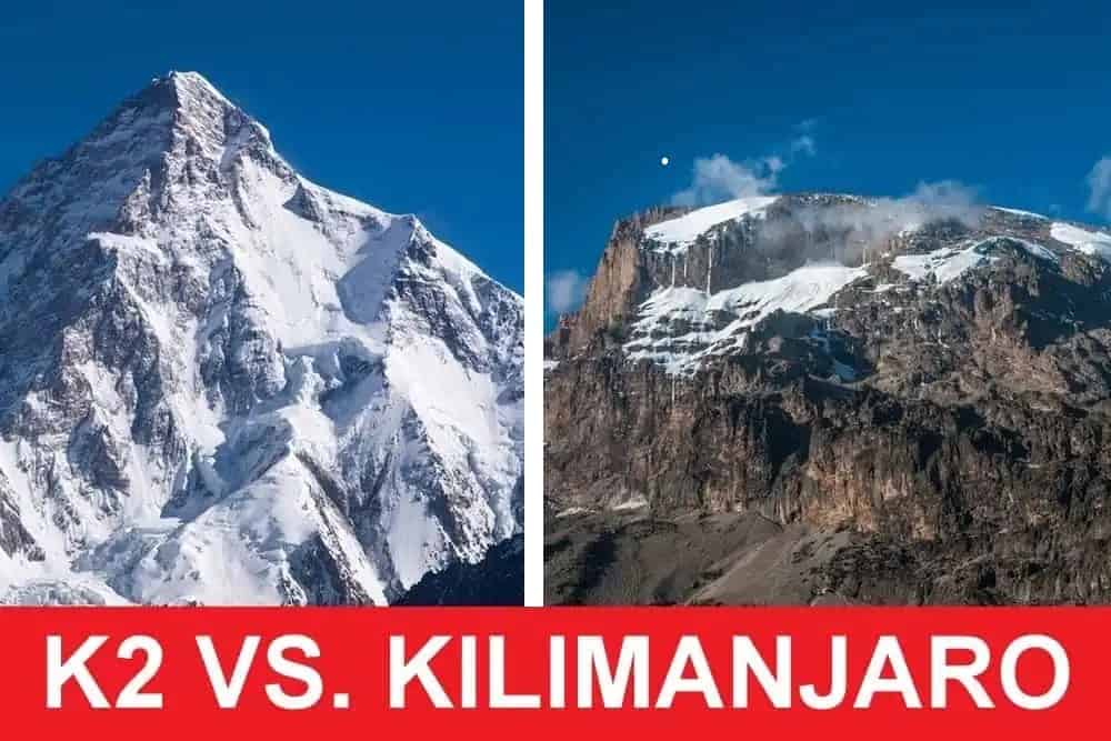 Are K2 and Kilimanjaro the Same Mountain?