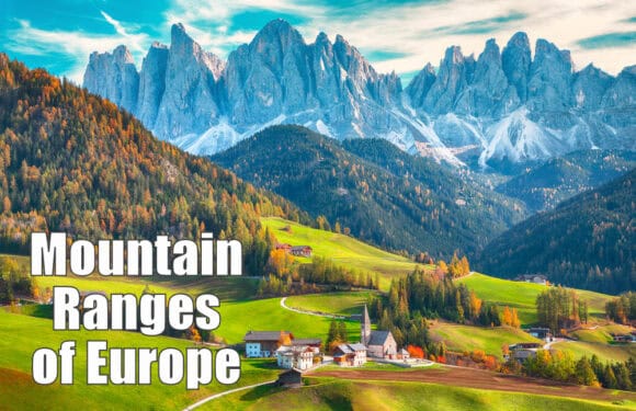 Mountain Ranges of Europe